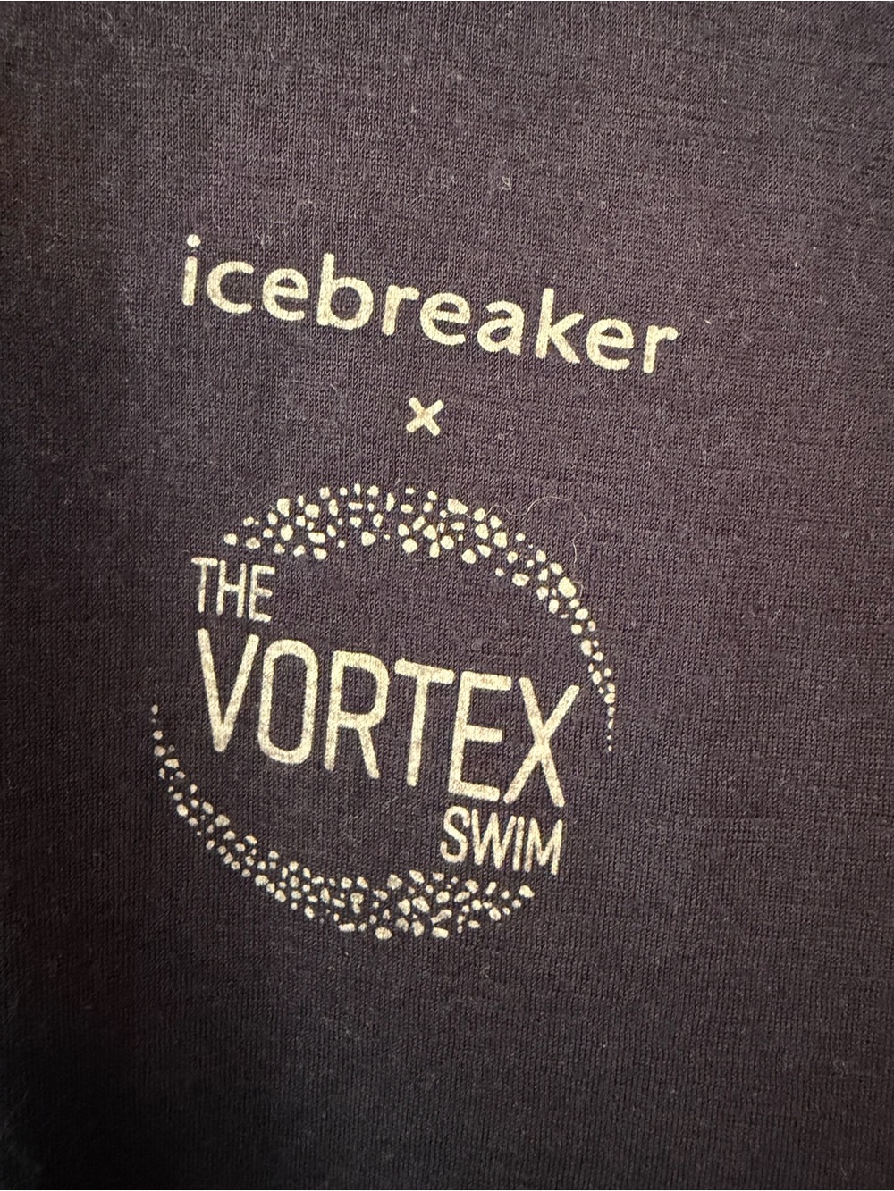 Icebreaker Navy Vortex Short-Sleeve Merino Tee - Picture 4 of 6